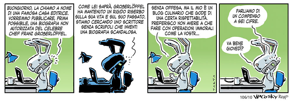 Il libro con la serie completa di Wakosky Road di Stefano Tartarotti è edita da Festina Lente Edizioni e <a href="https://amzn.eu/d/2VMOVJP">disponibile su Amazon</a>